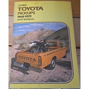 Clymer Toyota Pickups 1968-1979 Shop Manual Repair Service ISBN 0892872055